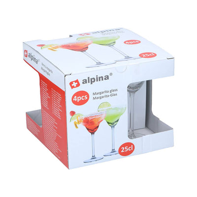 Alpina - Margarita glas 25 cl. 4 stk.