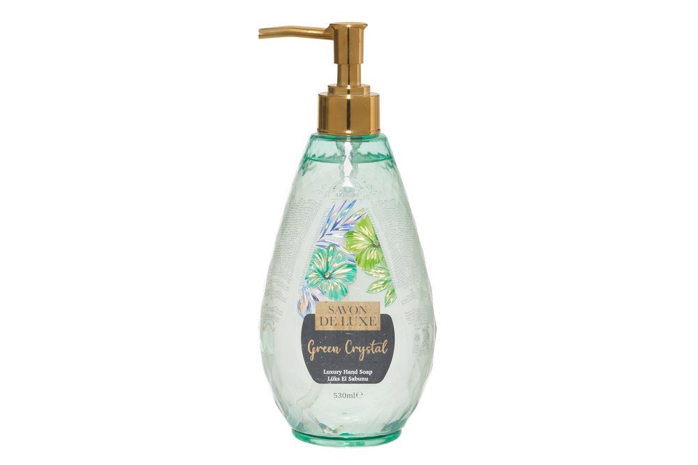 Savon de Luxe - Crystalline liquid soap - 530 ml mint green