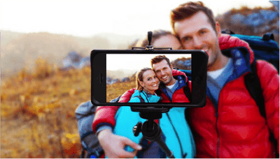 Tag sommerens feriebilleder med Selfie stangen!