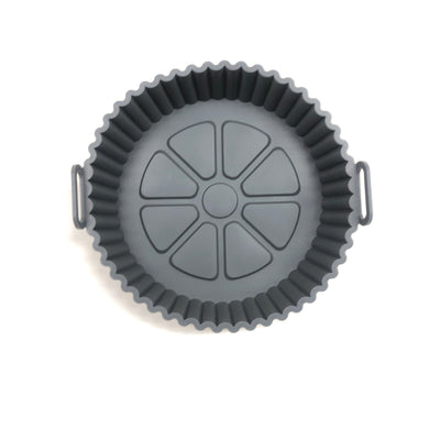 Conzept - Airfryer stekpanna i silikon - 20,5(17,5)x5 cm - Grå