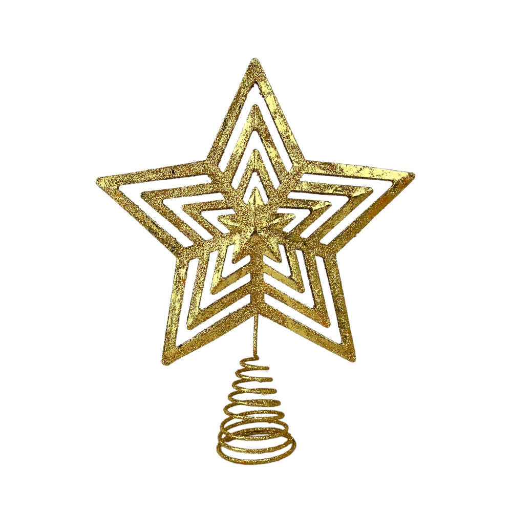 Det Gamle Apotek - Star Collection topstjerne 24x18,8x5 cm - guld