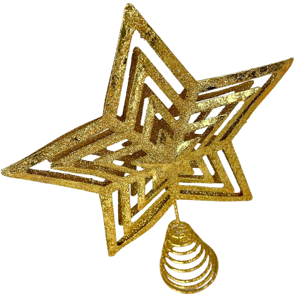 Det Gamle Apotek - Star Collection topstjerne 24x18,8x5 cm - guld