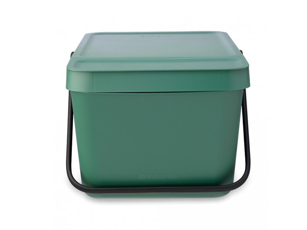 Brabantia -  Sort & Go stabelbar affaldsspand 20L - Jade Green