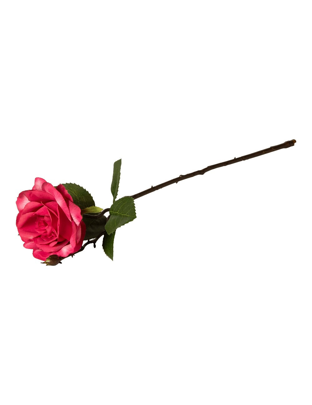 Rose 11x45 cm polyester mørk pink