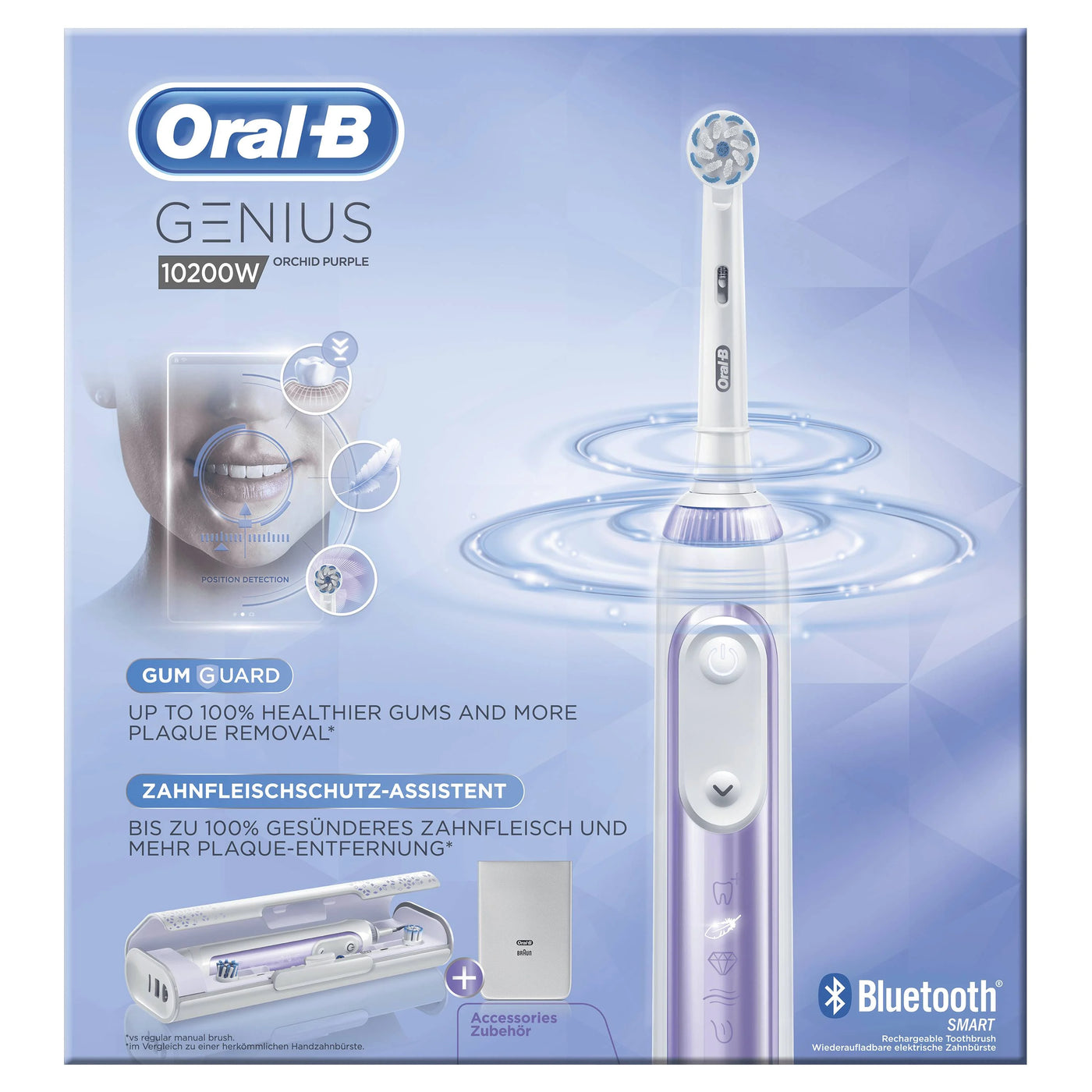 Oral B - Elektrisk Tandbørste Genius 1200W Purple