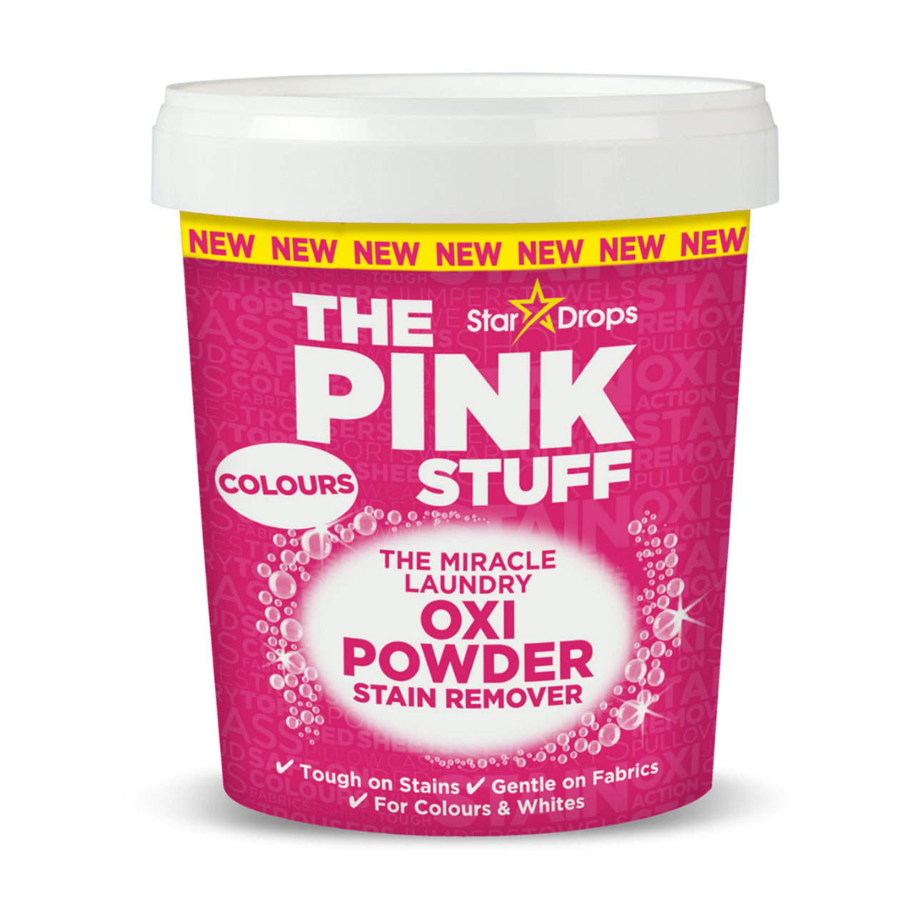 Stardrops - The Pink Stuff Fläckborttagningsmedel Pulverfärger 1 kg