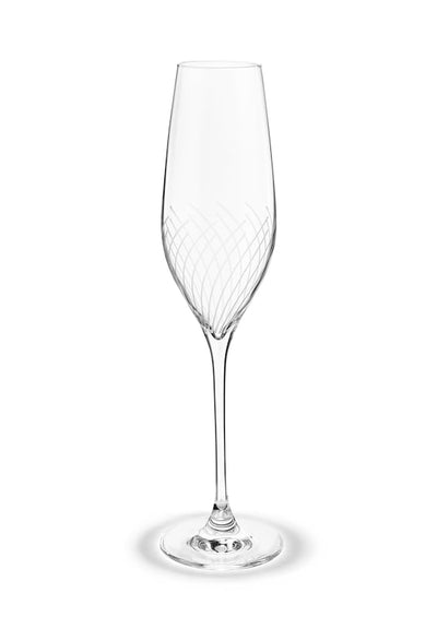 Holmegaard - Cabernet Lines champagneglas 29 cl. 2 st.