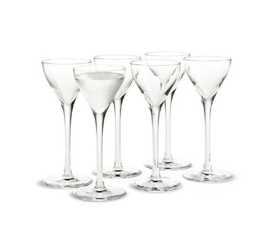 Holmegaard - Cabernet Snapseglas klar - 4,5 cl 6 st