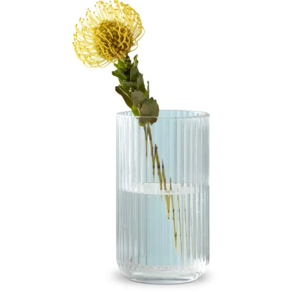 Lyngby - Vase 20 cm - klart glas
