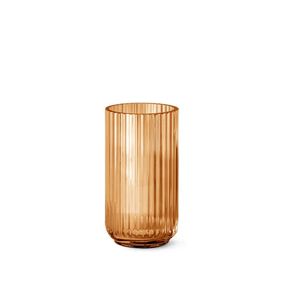 Lyngby - Vase 20 cm - Amber