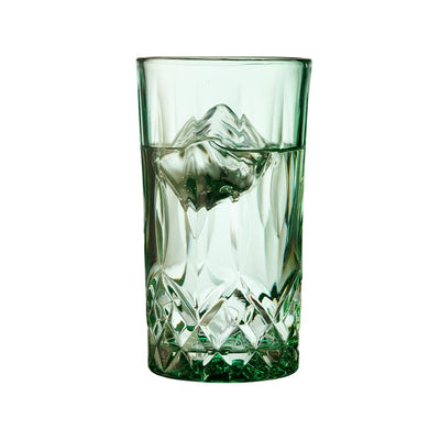 Lyngby Glas - Highball Sorrento vandglas/drinksglas 38 cl 4 stk - grøn