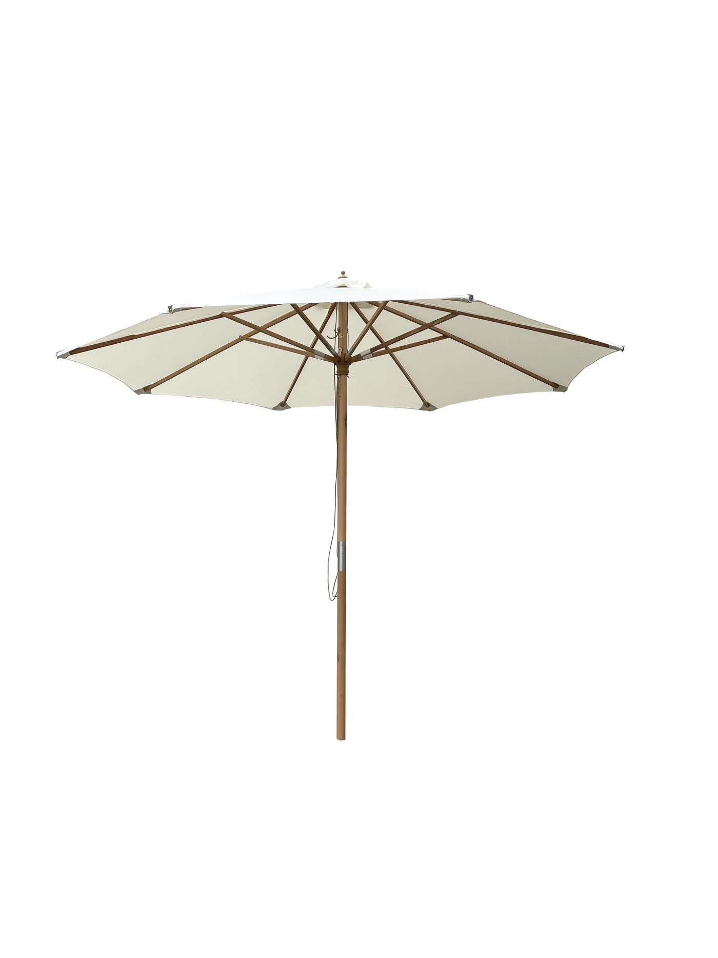 Hoffmann - Nice parasol Ø3 m 2 delt natur NR. 2
