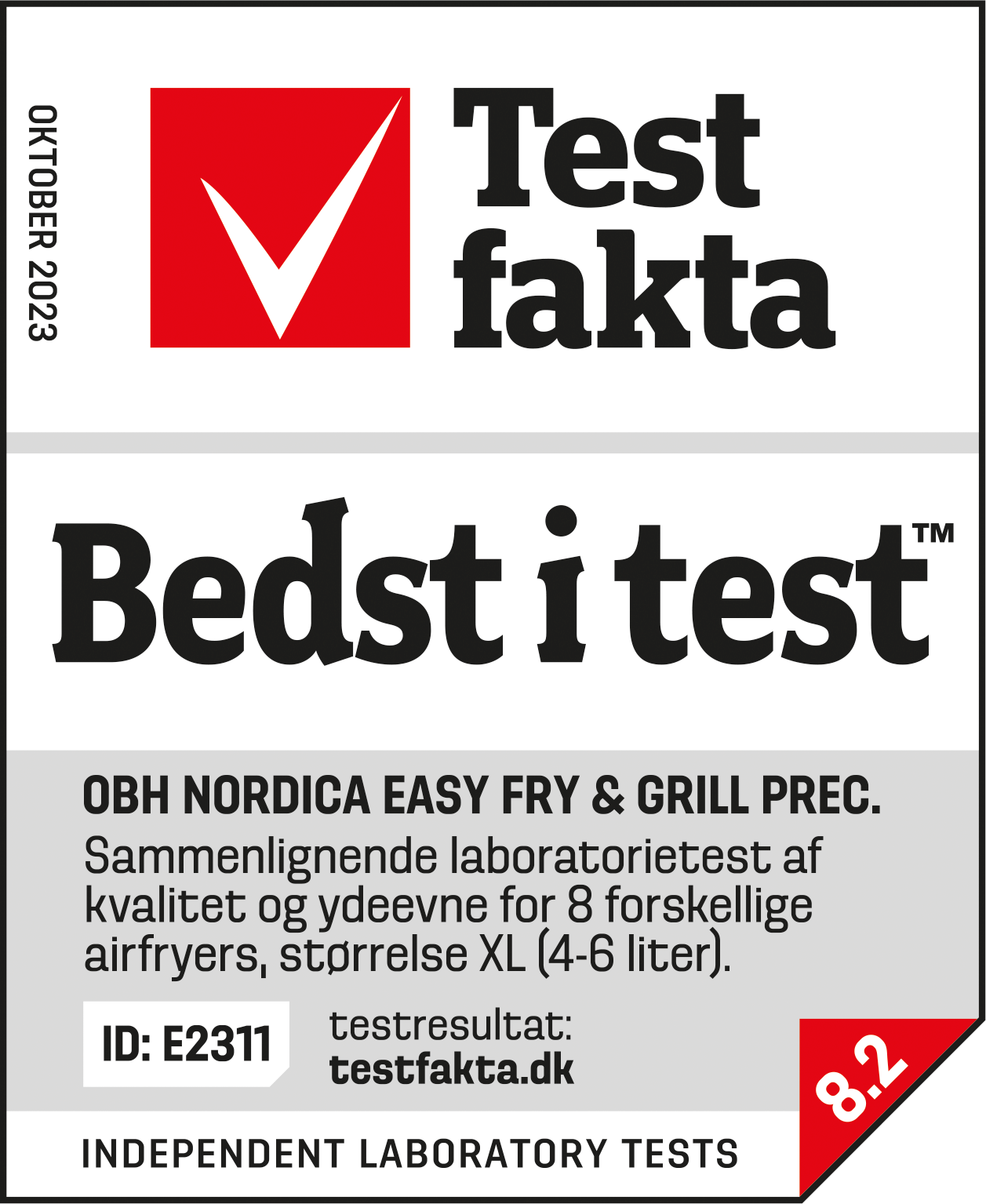 OBH Nordica Easy Fry air fryer 3-i-1 Steam+