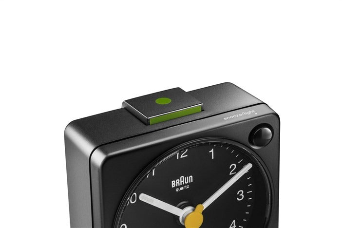 Braun Classic - Väckarklocka BC02XB kvarts fyrkant - Svart
