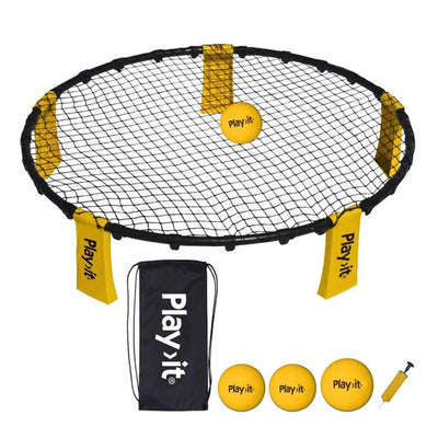 Play It - Bounceball Ø90 cm med 3 kugler