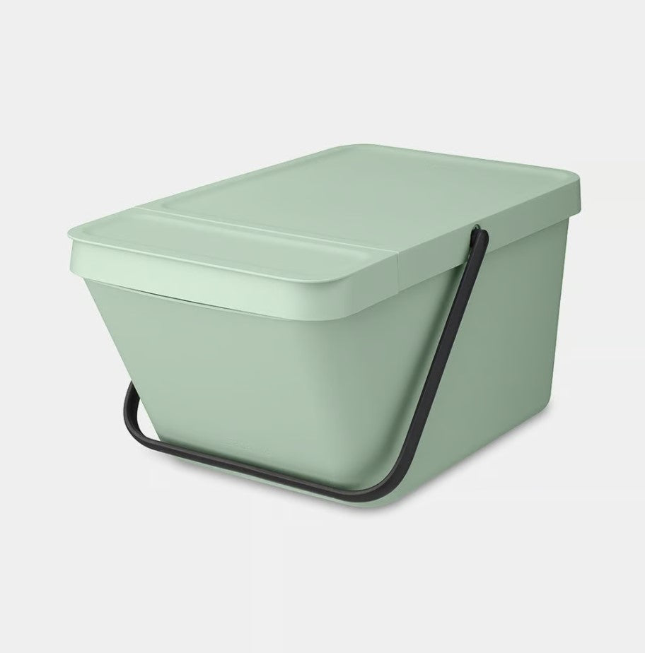 Brabantia - Sort & Go Stabelbar affaldsspand - 20 litre Jade Green