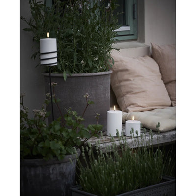 Uyuni - LED Bloklys 7,8x10 cm - Nordic White
