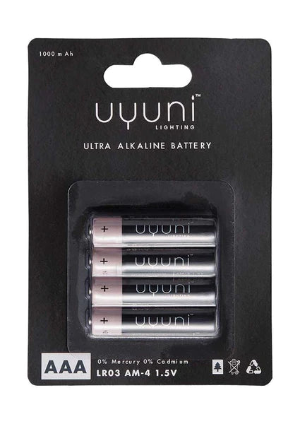 Uyuni - AAA Batterier 1,5V 4 stk