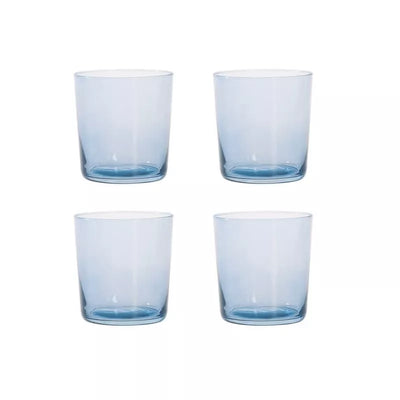 Aida - RAW Glas blå vandglas 37 cl 4 stk