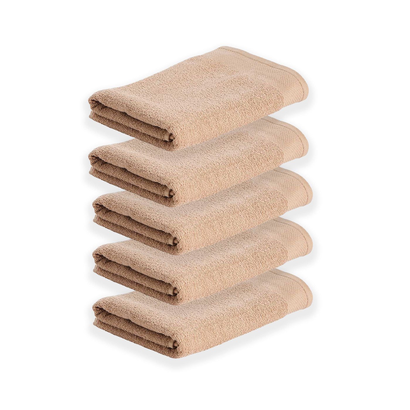 5-pak: Day - Håndklæde 50x100 cm 420 gram Natural Sand