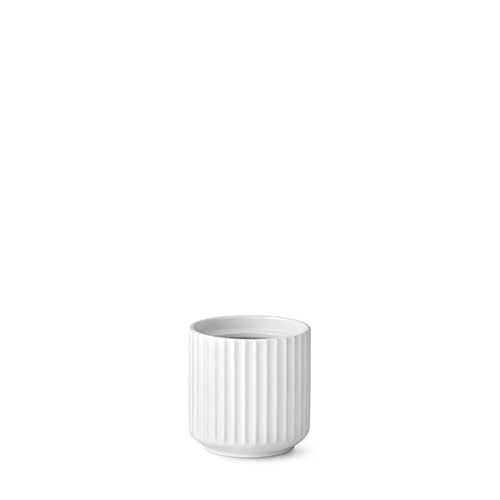 Lyngby - Urtepotte Hvid porcelæn 11,5 cm