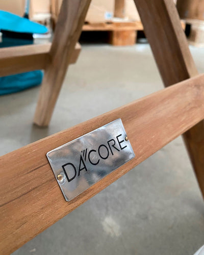 Dacore - Bord ristklap 50x50 cm grade C teak