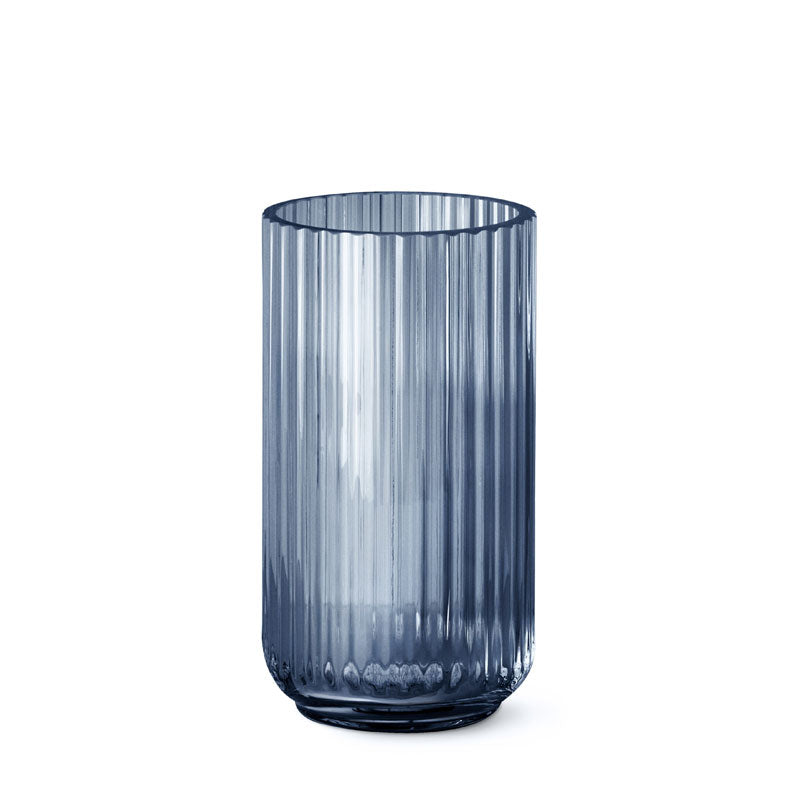 Lyngby - Hilfing Vas Blå 20 cm - Glas