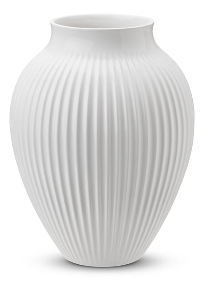 Knabstrup - Vasspår vit - 27 cm