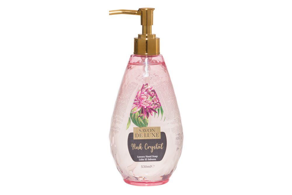Savon de Luxe - Crystalline liquid soap FI-SV-ET-LV-LT - 530 ml pink