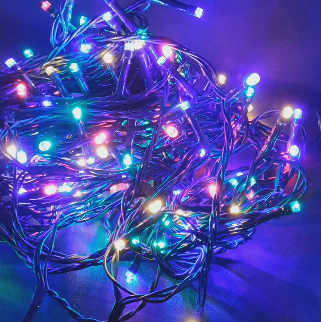Conzept – Christmas lyskæde – Multicolor med remote function - 80 LED