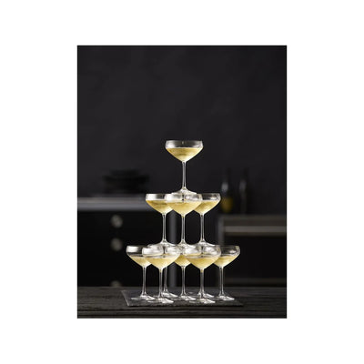 Lyngby Glas - Juvel Champagneskål 34 cl - 4 stk
