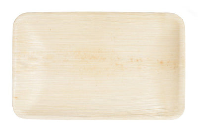 MAKU - Tallrik palmblad 16x24 cm - 10 st.