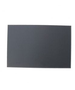 Dacore - Dækkeserviet kunstlæder hård lys grå 30x45 cm