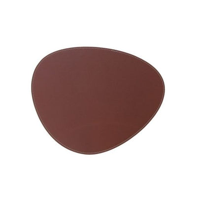 Dacore – Dækkeserviet Læderlook Oval-brun 33x41 cm
