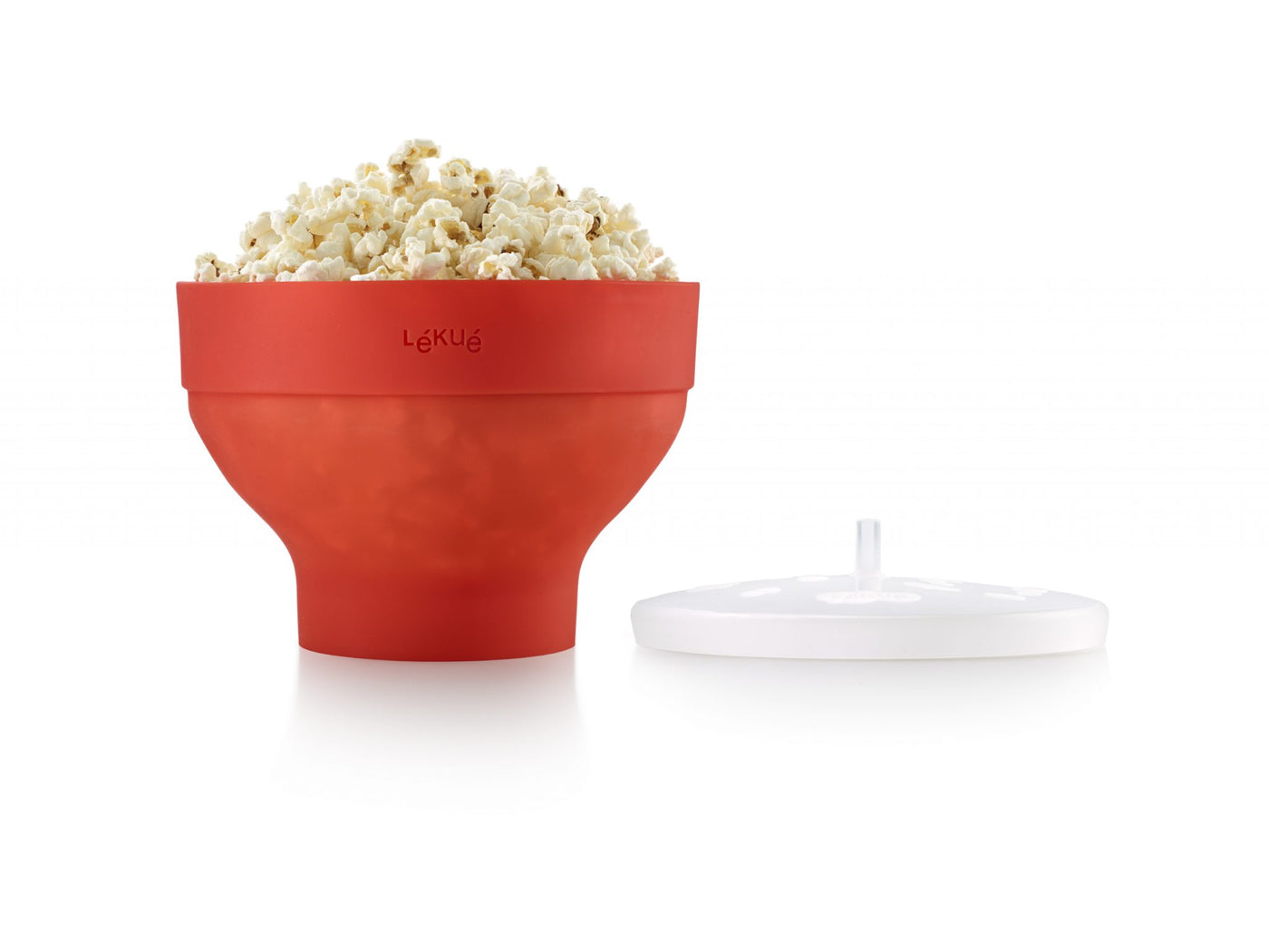 Lékué - Popcorn Maker til mikroovn - Rød