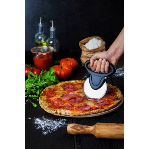 Microplane - Gourmet Pizza hjul - svart