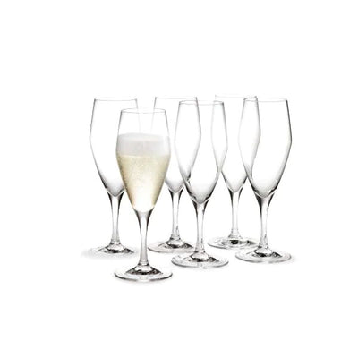 Holmegaard - Perfection Champagneglas klar 23 cl 6 stk.