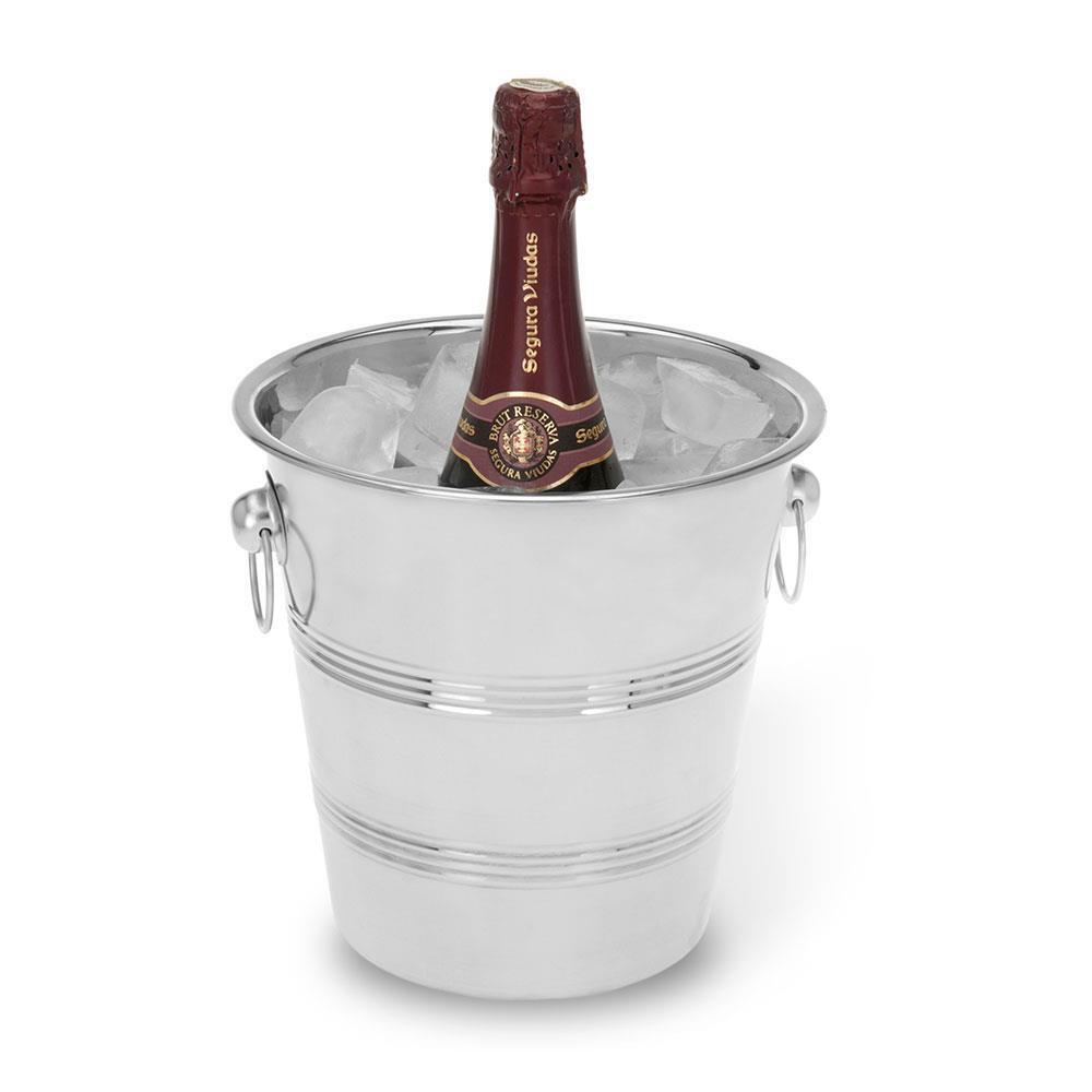 Champagne køler - Rustfrit stål Ø22 cm