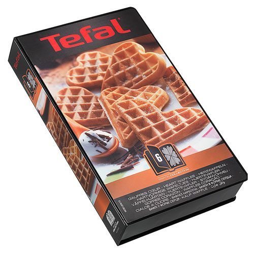 Tefal Snack Collection set: Bagels + hjärtformade våfflor