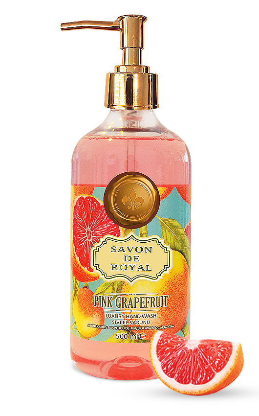 Savon De Royal - Tropic håndsæbe 500 ml - Pink Grapefruit