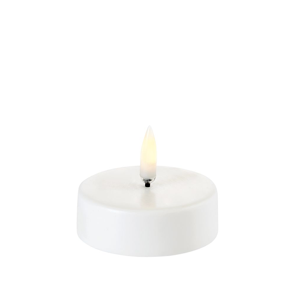 Uyuni - LED Fyrfadslys XL- Nordic White